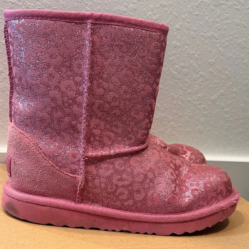 UGG Pink Cheetah Boots